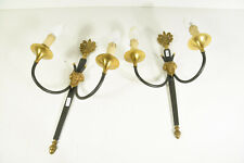 PAIR french empire Ram heads Wall lights sconces  picture
