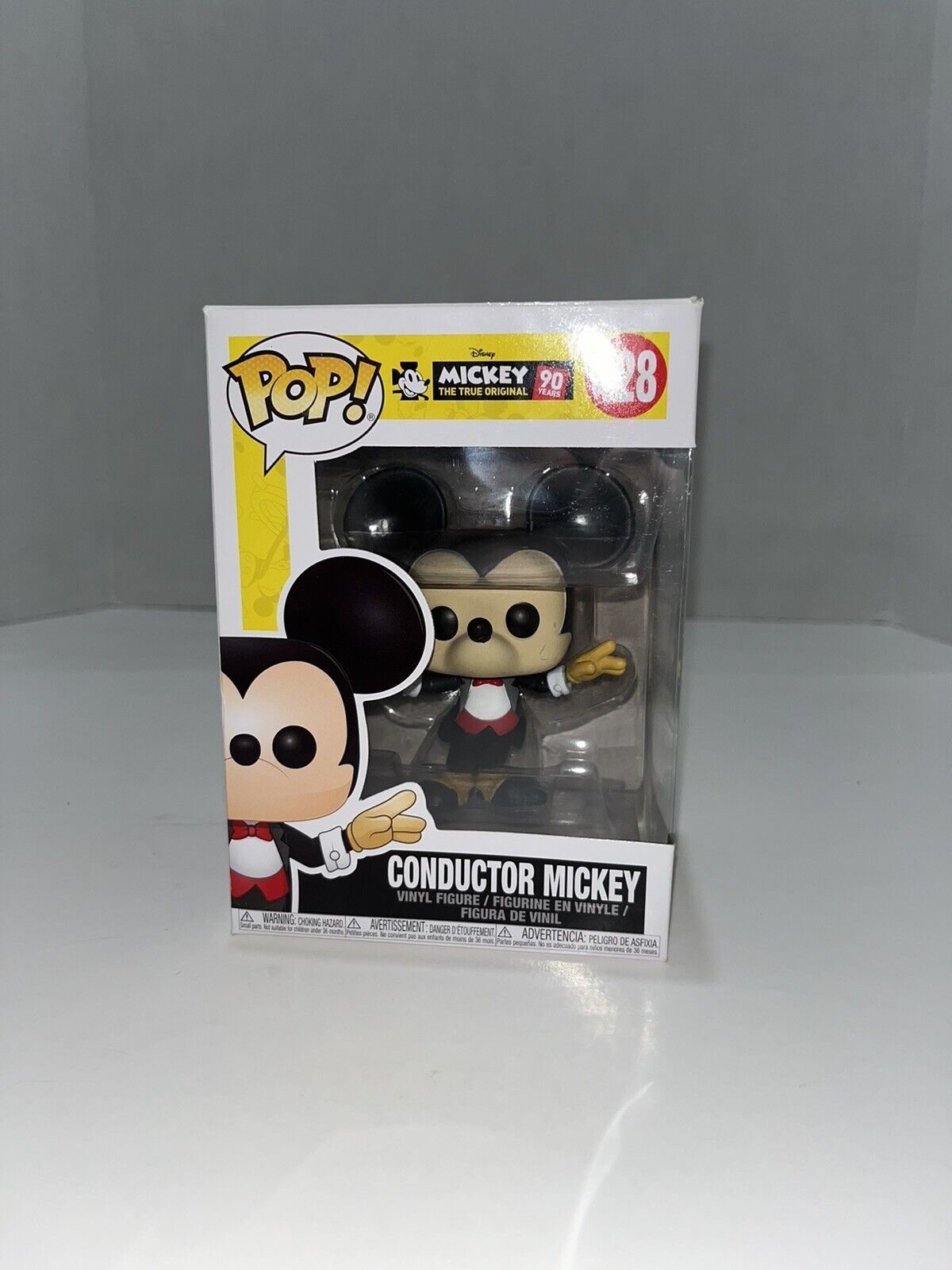 Funko Bitty Pop Conductor Mickey #428 - Mystery Bitty 1/3 - Disney - Sealed
