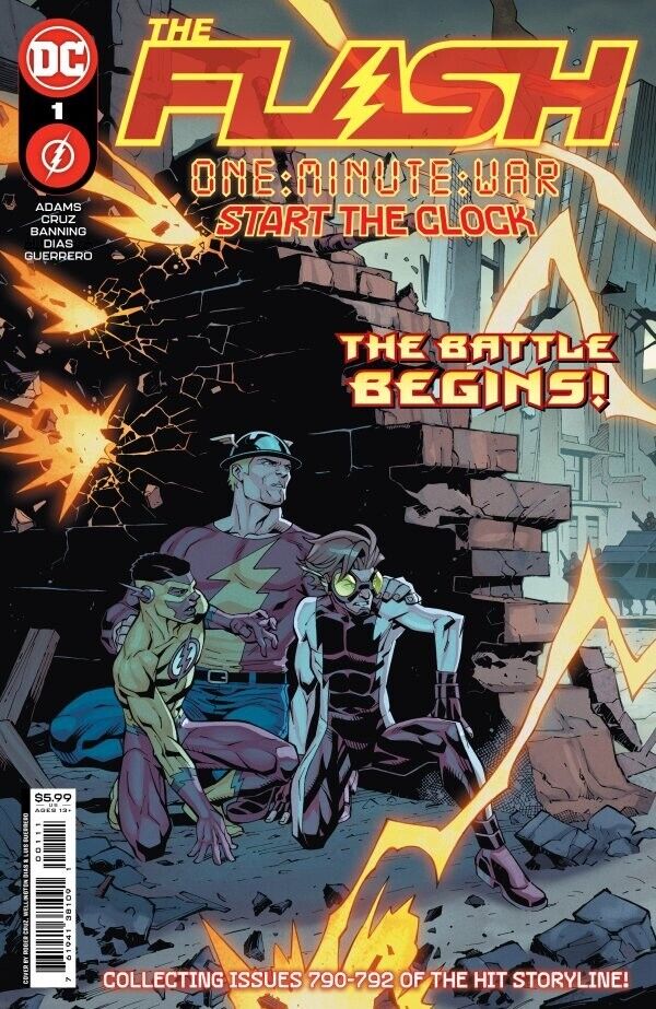 The Flash: One-Minute War - Start the Clock #1 (2023) Contains #790, #791, #792