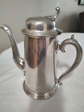 REVERE SHEFFIELD PEWTER COFFEE SERVER VTG ENGLAND COUNTRY COTTAGE TEAPARTY picture