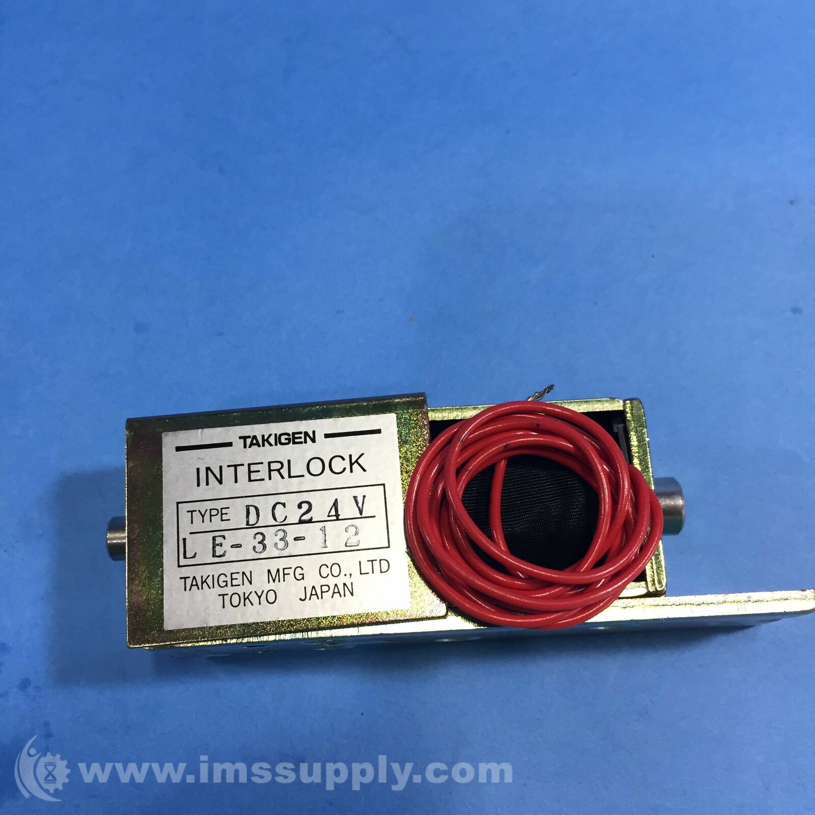 Takigen LE-33-12 Solenoid Lock, 24 V DC FNIP