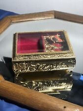 vintage jewelry music box Made By Splendid Plays Memory picture