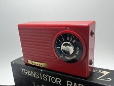 Nos Zephyr Zr-75 Vintage Transistor Radio 1 Transistor Crystal Radio With Box picture