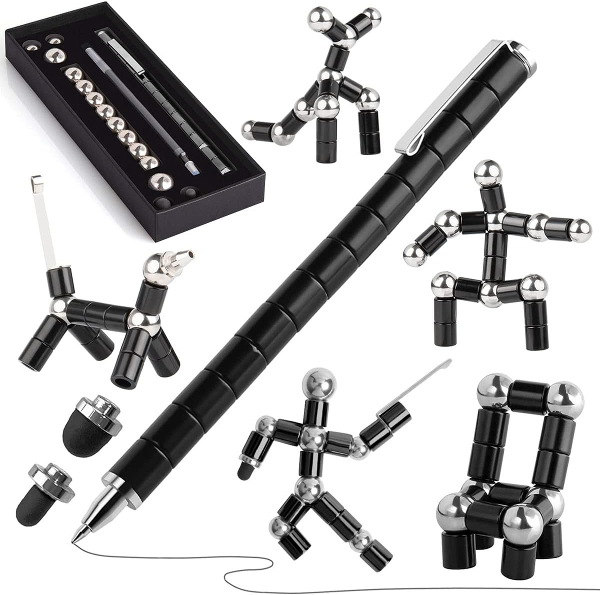 Magnetic Fidget Pen, Jiki Crush Metric Pen Crinkle, Crushmetric Switch Strato Pe