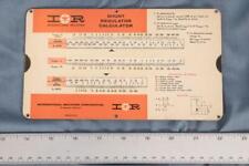 Vintage International Rectifier Shunt Regulator Slide Rule Calculator dq picture