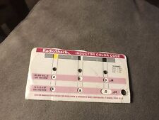 RadioShack® Resistor/Capacitor Inductor Color Code 271-1210 picture