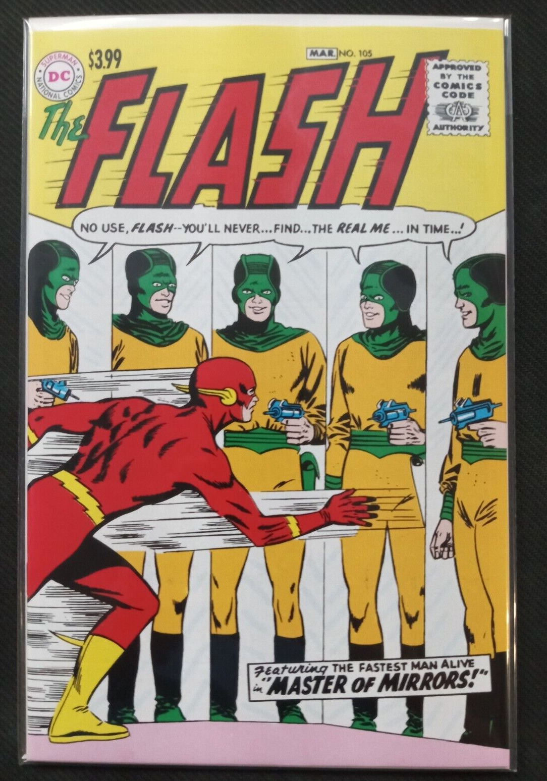 The Flash #105 Facsimile Edition DC 2023 VF/NM Comics
