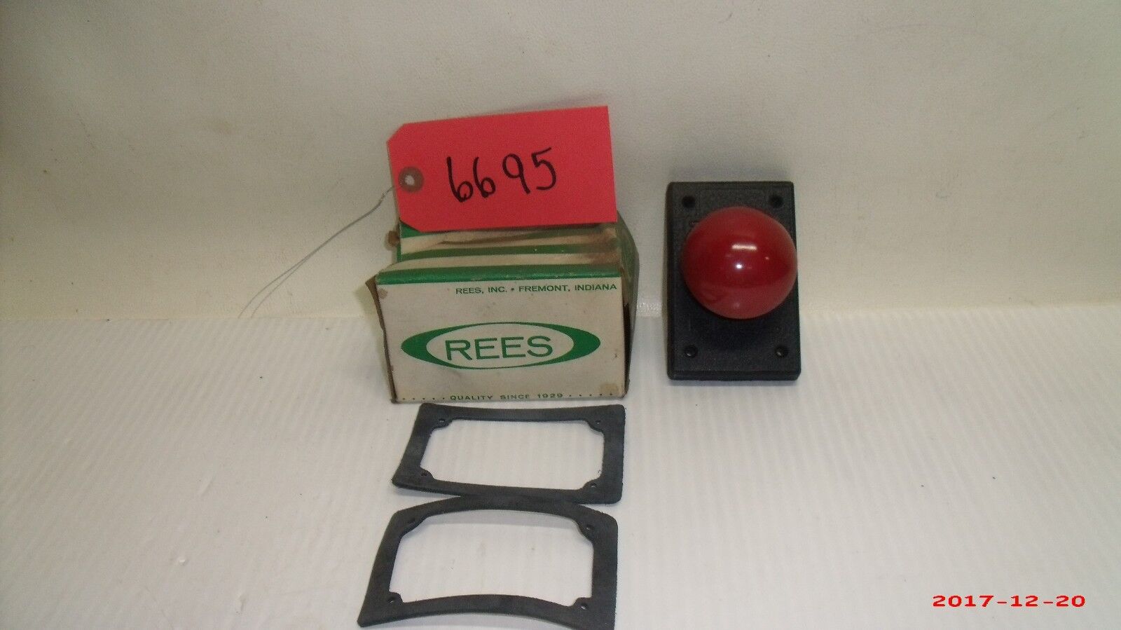 REES E Stop HD Same Polarity Electrical Switch Machine Shop Tool. 