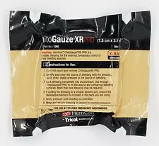 HemCon ChitoGauze Chito Gauze XR Pro Exp 07/2025 Z-Folded Vacuum Packed   picture