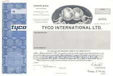Tyco International Ltd. - 1993 Specimen Stock Certificate - Specimen Stocks & Bo picture