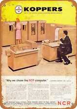 Metal Sign - 1962 NCR Mainframe Computers - Vintage Look Reproduction picture