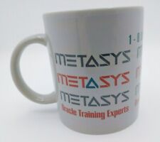 Metasys Oracle Training Experts Coffee Mug Cup, Gray w/ Handle, Tech Memorabilia picture