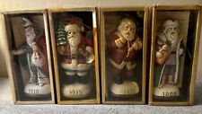 MEMORIES OF SANTA Collection Ornaments 1910 1915 1872 1909 Qty 4 picture