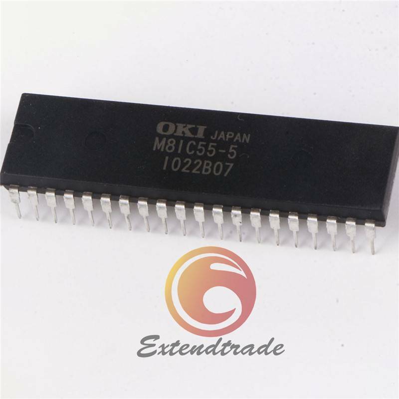 5PCS NEW M81C55-5 OKI DIP-40 Microcontroller IC Chip