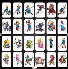 24Pack New Zelda Breath of the Wild Amiibo Mini Cards NFC Botw Switch/LIit WiiU picture