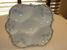 AUSTRIA 5 WELL OYSTER PLATE/DISH/SERVER FLORAL DESIGN, UNUSUAL PLATE.   picture