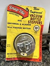 NOS Vintage SNAP TITE 10 OZ. SIZE Vacuum Bottle Stopper Moeller Food Jar picture