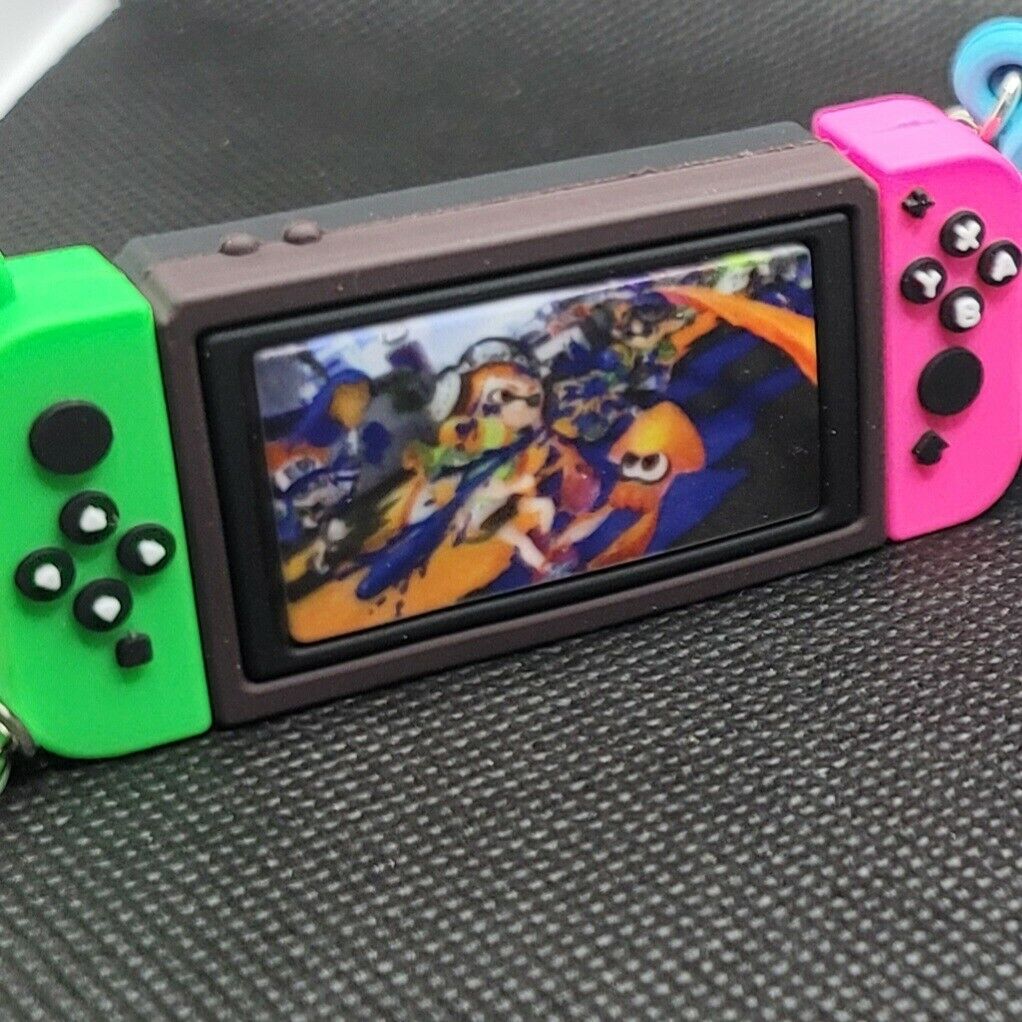 Collectable Nintendo Switch Keychain - Exclusive Splatoon Edition