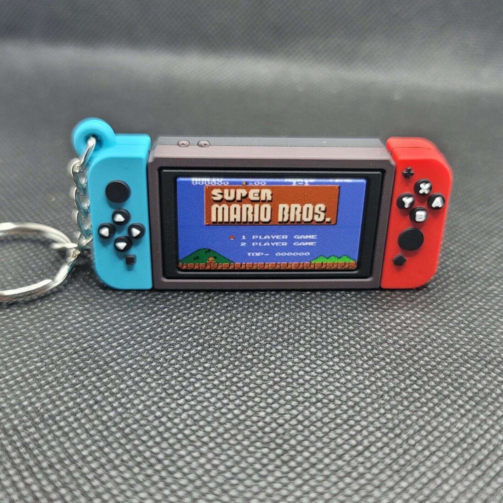 Collectable Nintendo Switch Keychain - Super Mario NES Edition