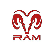 Permanent Vinyl Decal Sticker- Ram Truck logo for Dodge Dakota Durango Aries car picture
