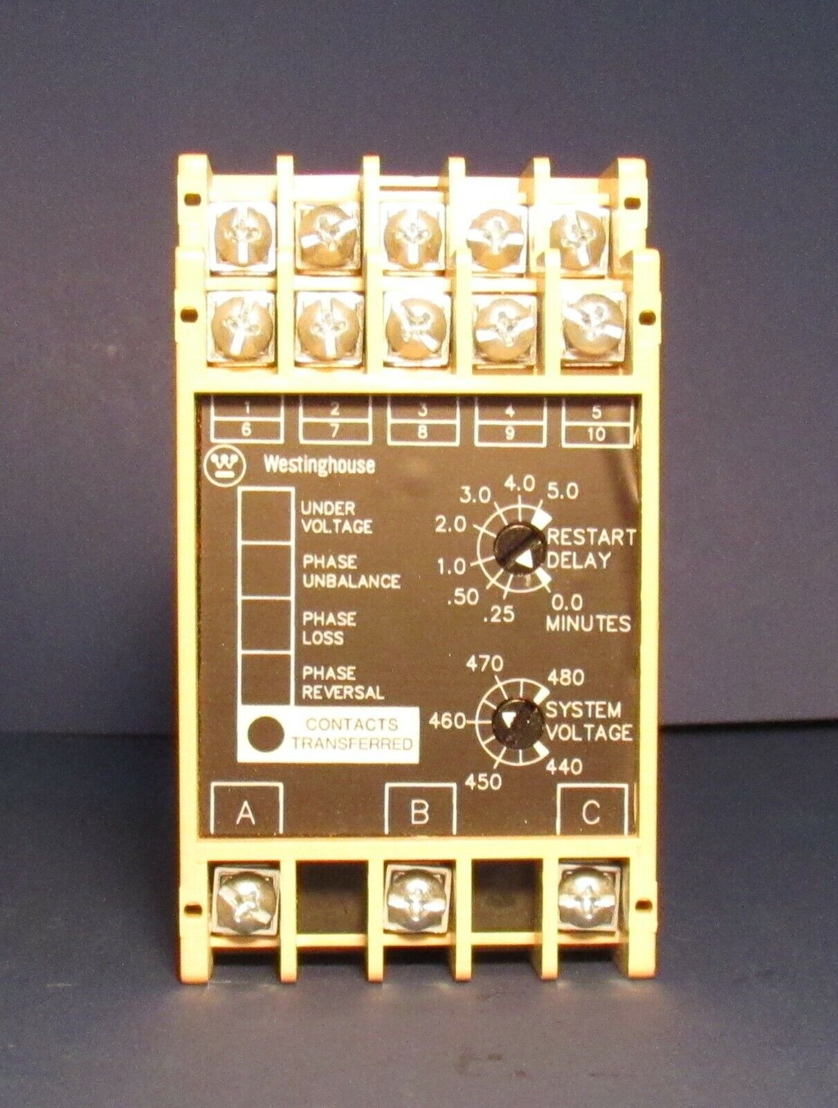 WESTINGHOUSE SVM2AC / SVM2AC 440/480V System Voltage Monitor
