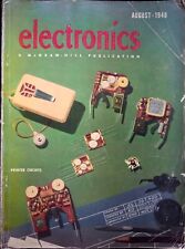 U.S. FREQUENCY ALLOCATIONS - ELECTRONICS MAGAZINE, AUGUST1948 picture