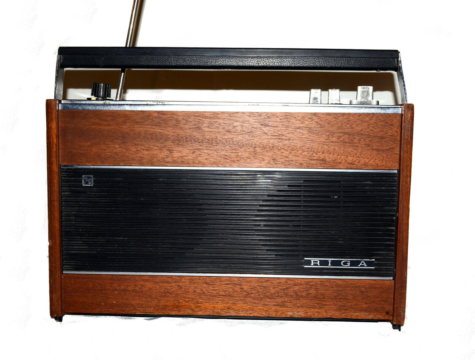 Vintage Transistor Radio Receiver Riga 103 LW, MW, SW, VHF Soviet USSR Working