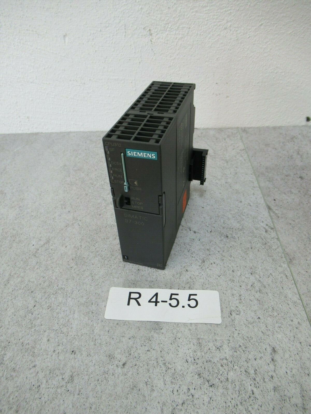 Siemens 6ES7 312-1AD10-0AB0 With Memory Card 6ES7953-8LF11-0AA0