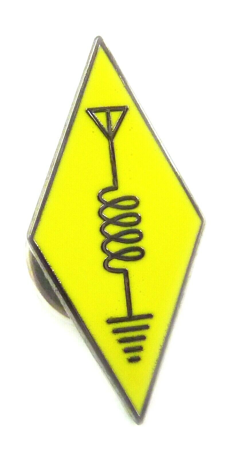Ham Radio CB Frequency Symbol Emergency Hat Jacket Tie Tack Lapel Pin