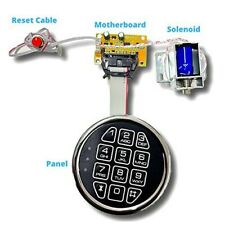 DIY Gun Safe Replacement Digital Keypad Locks with Solenoid Safe Lock Safe Box picture