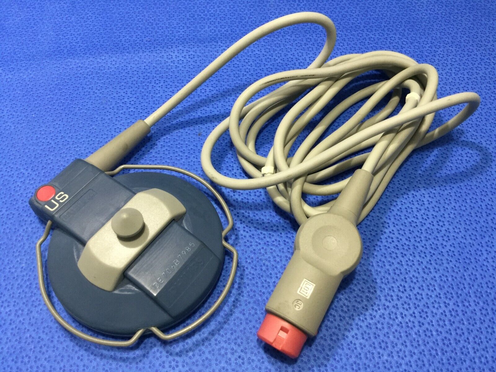 Philips M1356A Fetal Ultrasound Transducer w M1356-61661 cord                 kp