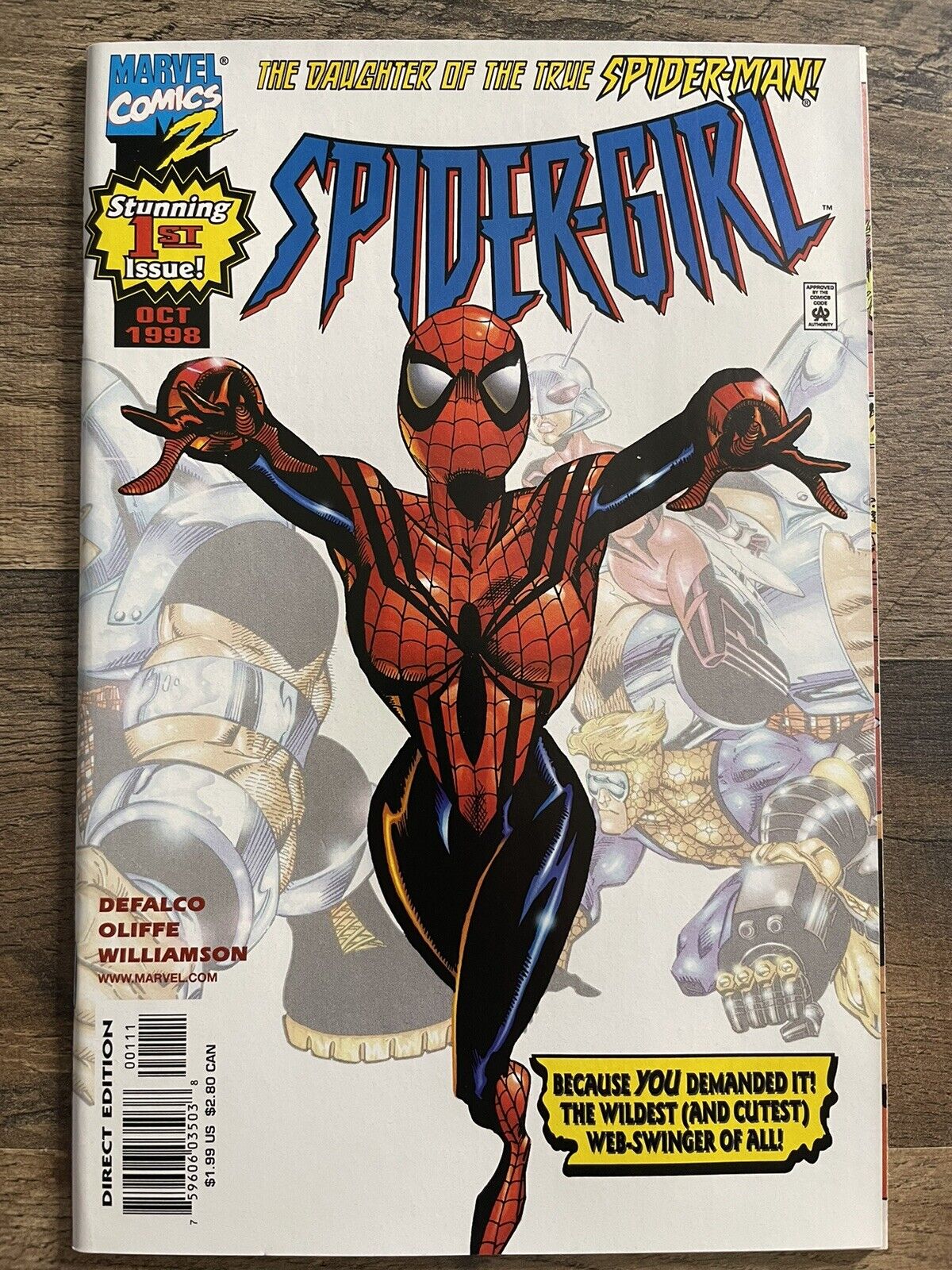 Spider-Girl #1 (Marvel Comics October 1998) 1st Solo Series