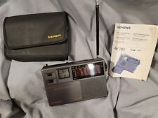 Siemens Transistor Radio RK 702 World Radio & case Works & Tested vintage picture