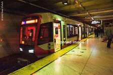 Original Photograph: Muni Siemens LRV4 2006 at Embarcadero Station OB (5 x 7) picture