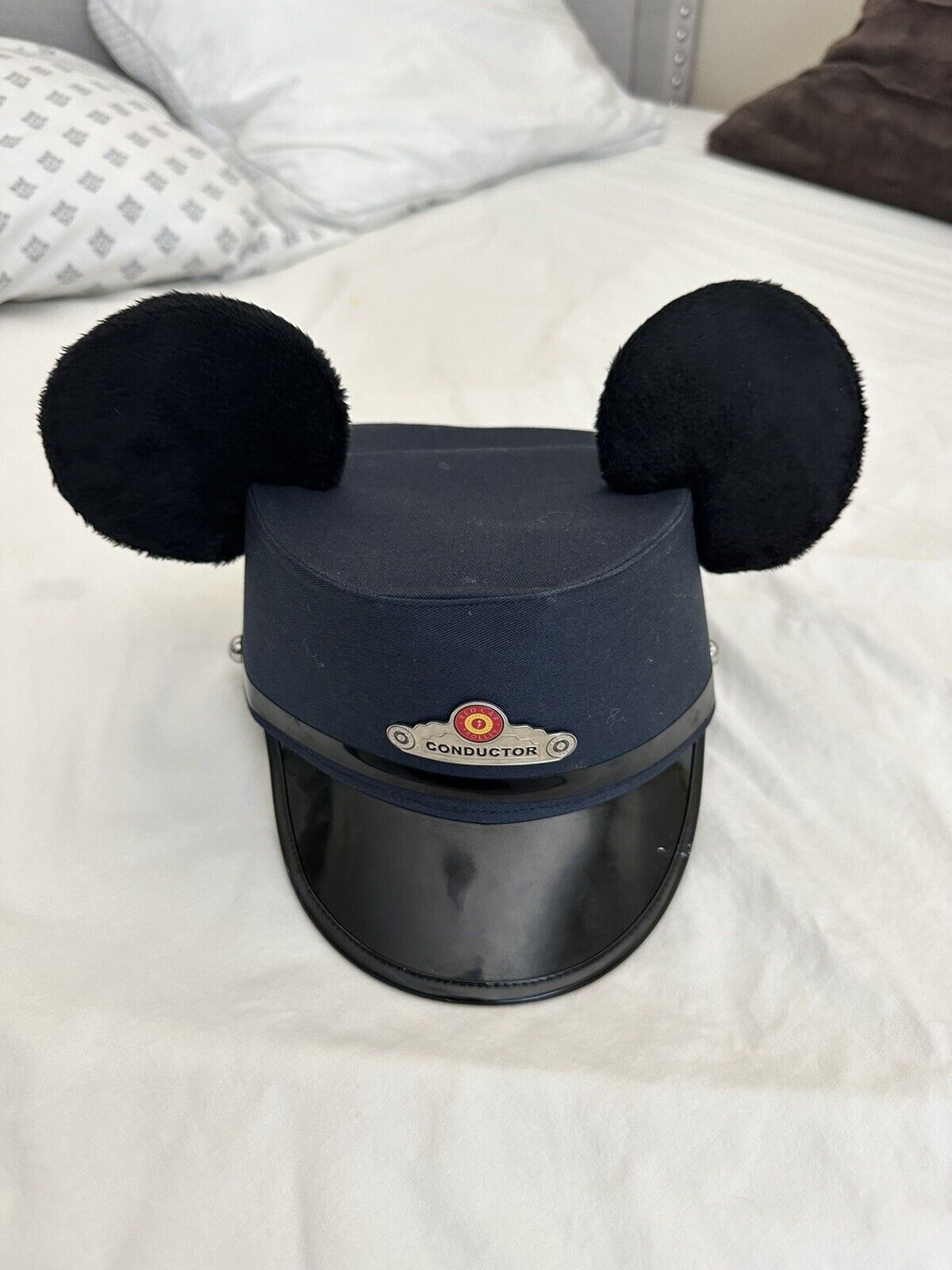 Disney Parks Conductor Hat Size Youth Small Medium Minor Wear