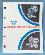 Vintage Sporlan Solenoid Valves Bulletin Catalog 1976 dq picture