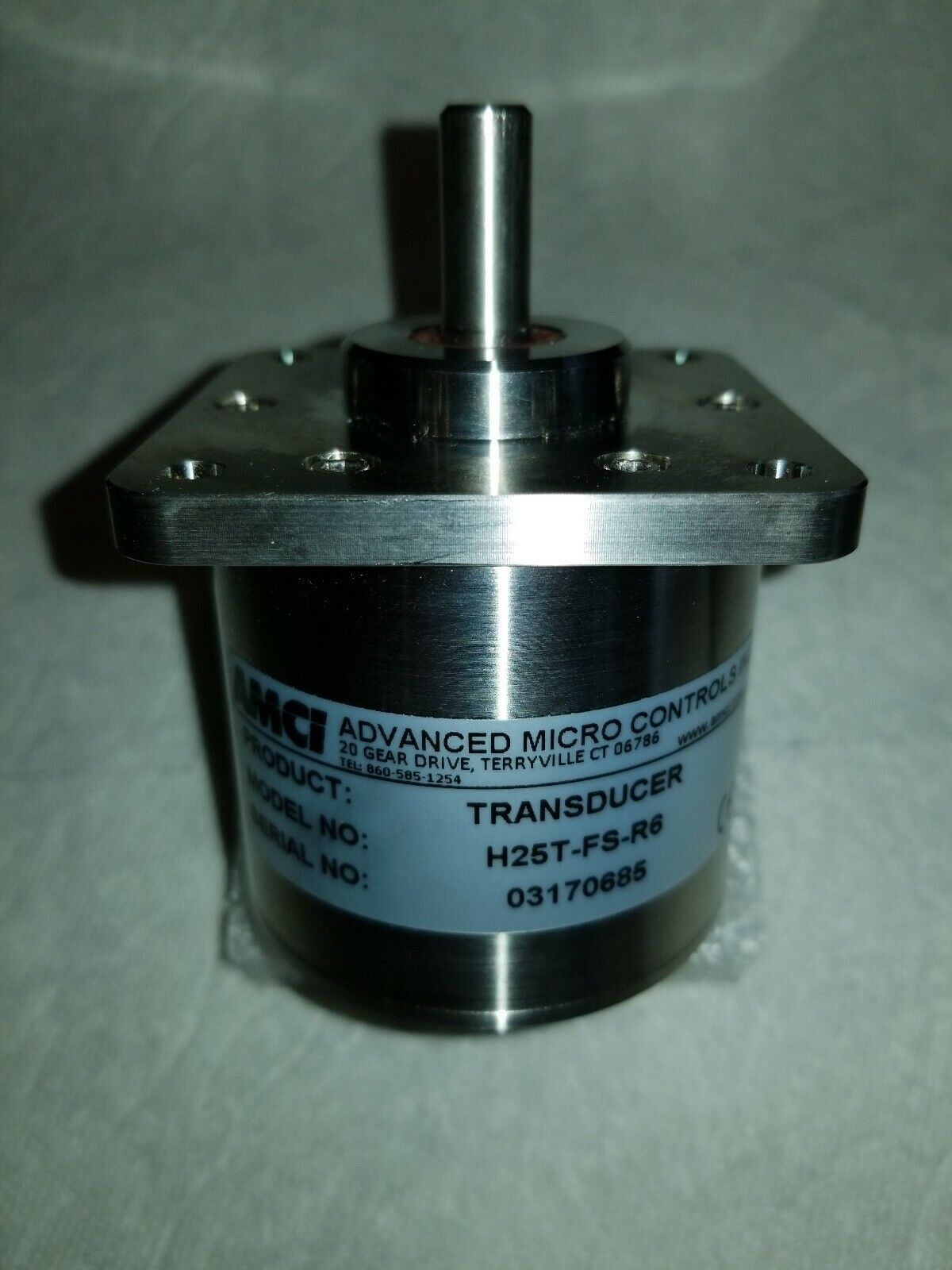 AMCI H25T-FS-R6 ROTARY TRANSDUCER Stainless. New open box