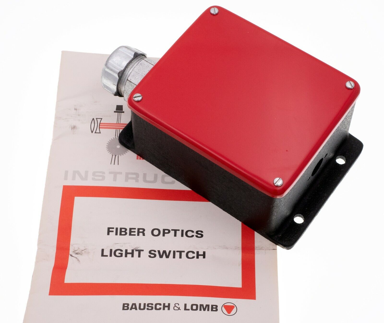 Bausch And Lomb 32-37-15 323715 Fiber Optic Light Switch, NOS
