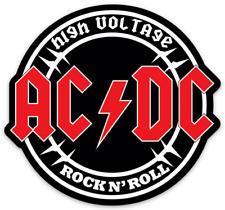 AC/DC Classic Name Monogram High Voltage Rock n' Roll Die-cut MAGNET picture