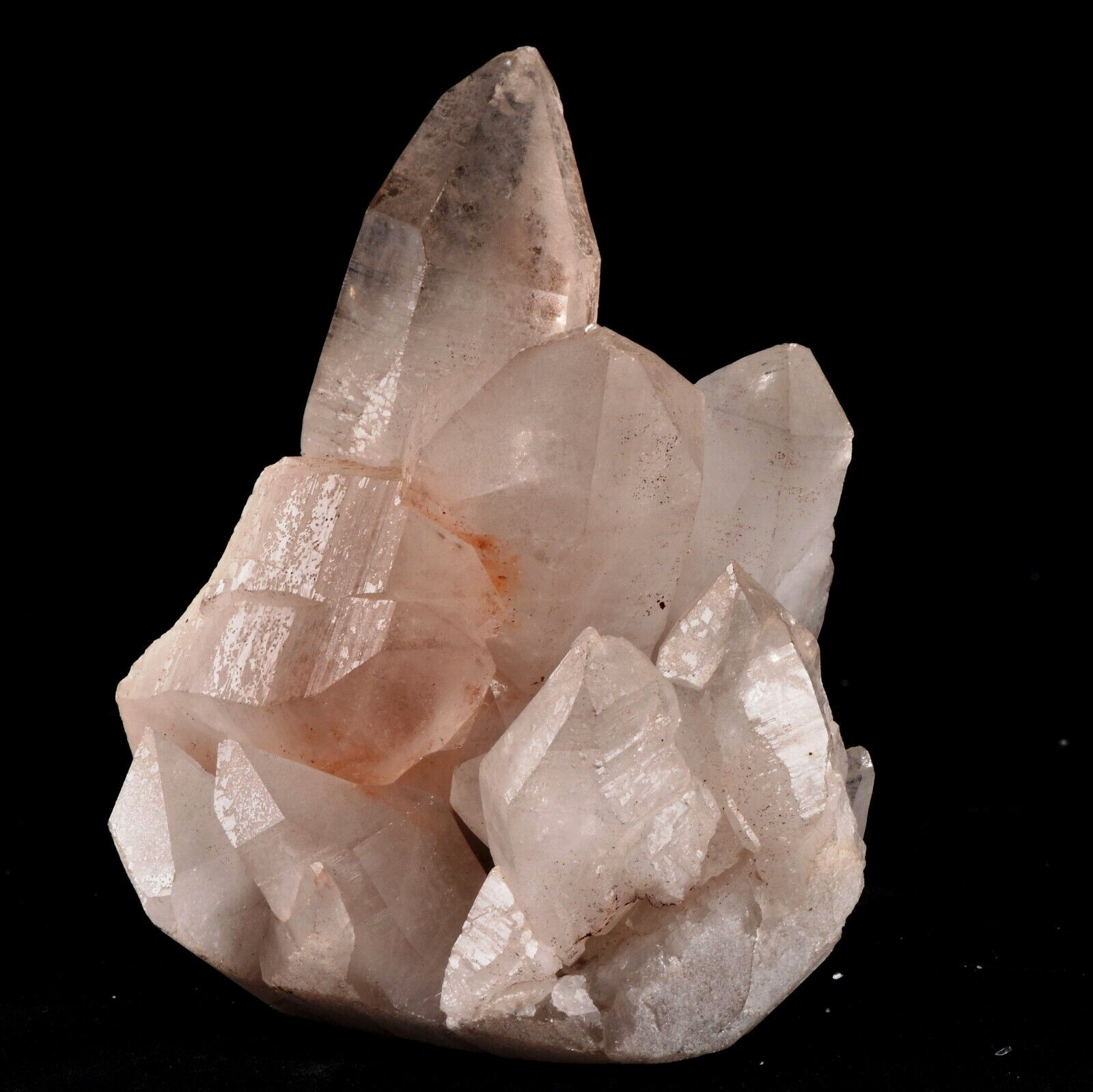 Himalayan  High Frequency Very Powerful  Pink Lemurian  Quartz cluster  #5497