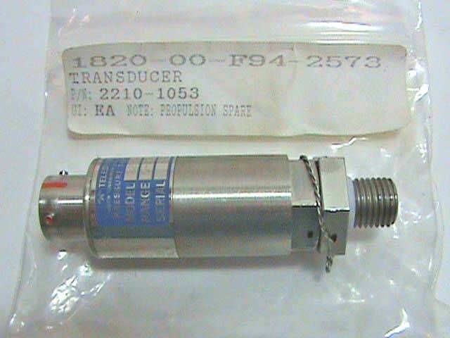NASA Proplusion Spare Teledyne Taber Pressure Transducer 2210-1053 0-200 psi