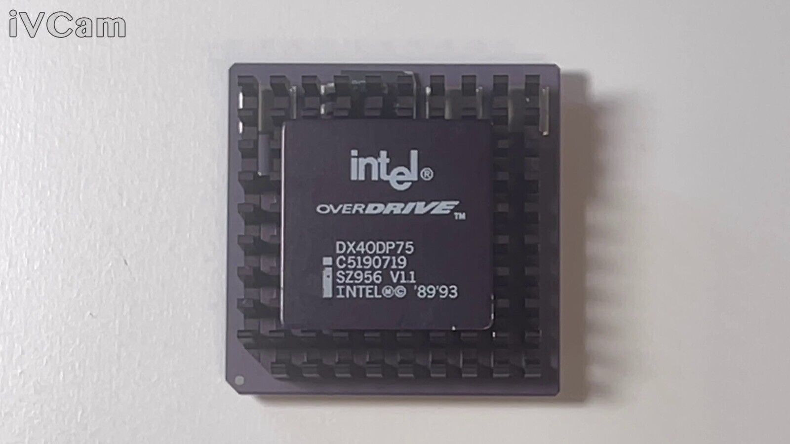 Intel overdrive CPU DX40DP75 '89 '93