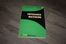 Impedance Matching edited by Alexander Schure 1958 John F Rider Publishing picture