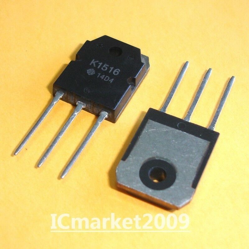 5 PCS 2SK1516 TO-3P K1516 Silicon N-Channel Mosfet Transsistor 