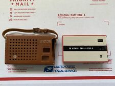 Vintage Hitachi Transistor 8 Radio with Leather Case picture