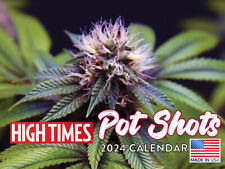 High Times Pot Shots Cannabis 2024 Wall Calendar picture