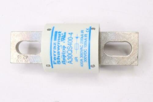 Mersen A30QS400-4 DESC Bolt-On Fast Acting 300V 400 Amp Semiconductor Fuse