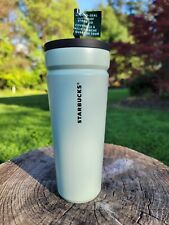 Starbucks Vacuum Insulated Cold Cup Tumbler Twist Sage Green Seafoam 24oz NEW picture