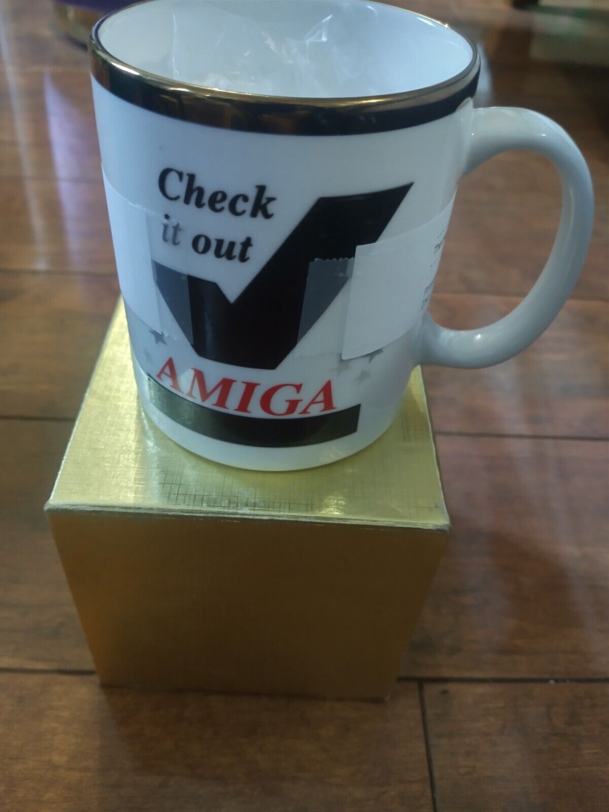 Commodore Amiga PaNorAmA Club 1999 Magic Color Thermal Sensitive Mug