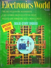 SOLID-STATE DIODES, ELECTRONICS WORLD  MAGAZINE, JULY, 1966 picture
